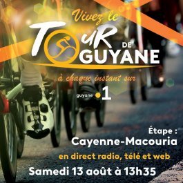 Tour de Guyane 2022 - Étape 1 Cayenne - Macouria - vidéo undefined - france.tv